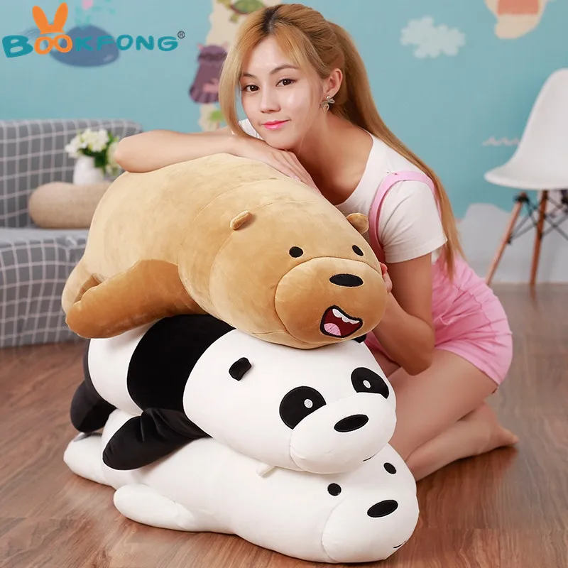 3 Size Cartoon We Bare Bears Lying Bear Stuffed Grizzly Gray White Bear Panda Plush Toys For Children Kawaii Doll For Kids Gift
3 Size Cartoon We Bare Bears Lying Bear Stuffed Grizzly Gray White Bear Panda Plush Toys For Children Kawaii Doll For Kids Gift