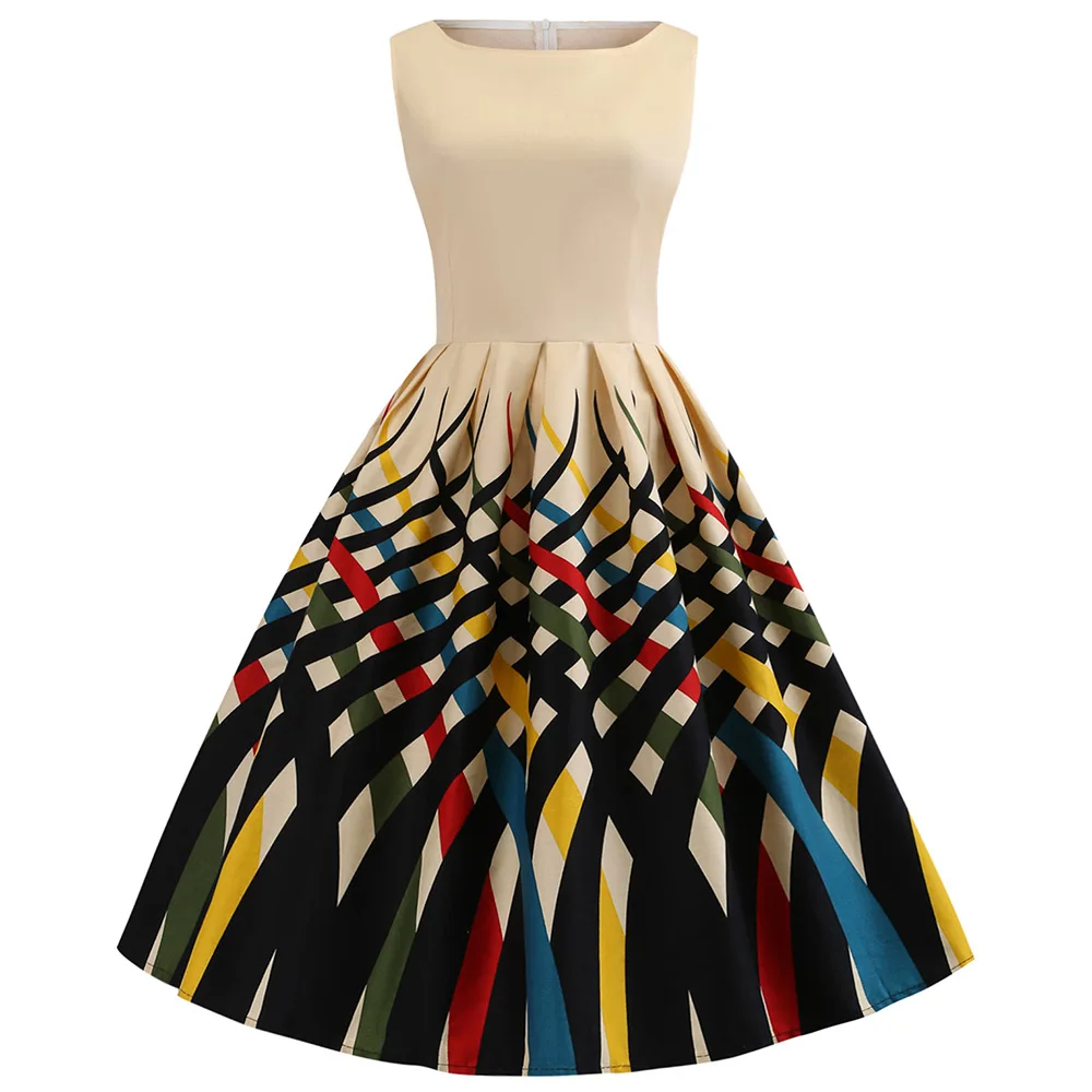 Joineles Women Plus Size Geometric Prom Retro Vintage Dress Pin Up Swing Ball Gown 50s Summer Dresses Tunic A-Line Party Dress
Joineles Women Plus Size Geometric Prom Retro Vintage Dress Pin Up Swing Ball Gown 50s Summer Dresses Tunic A-Line Party Dress