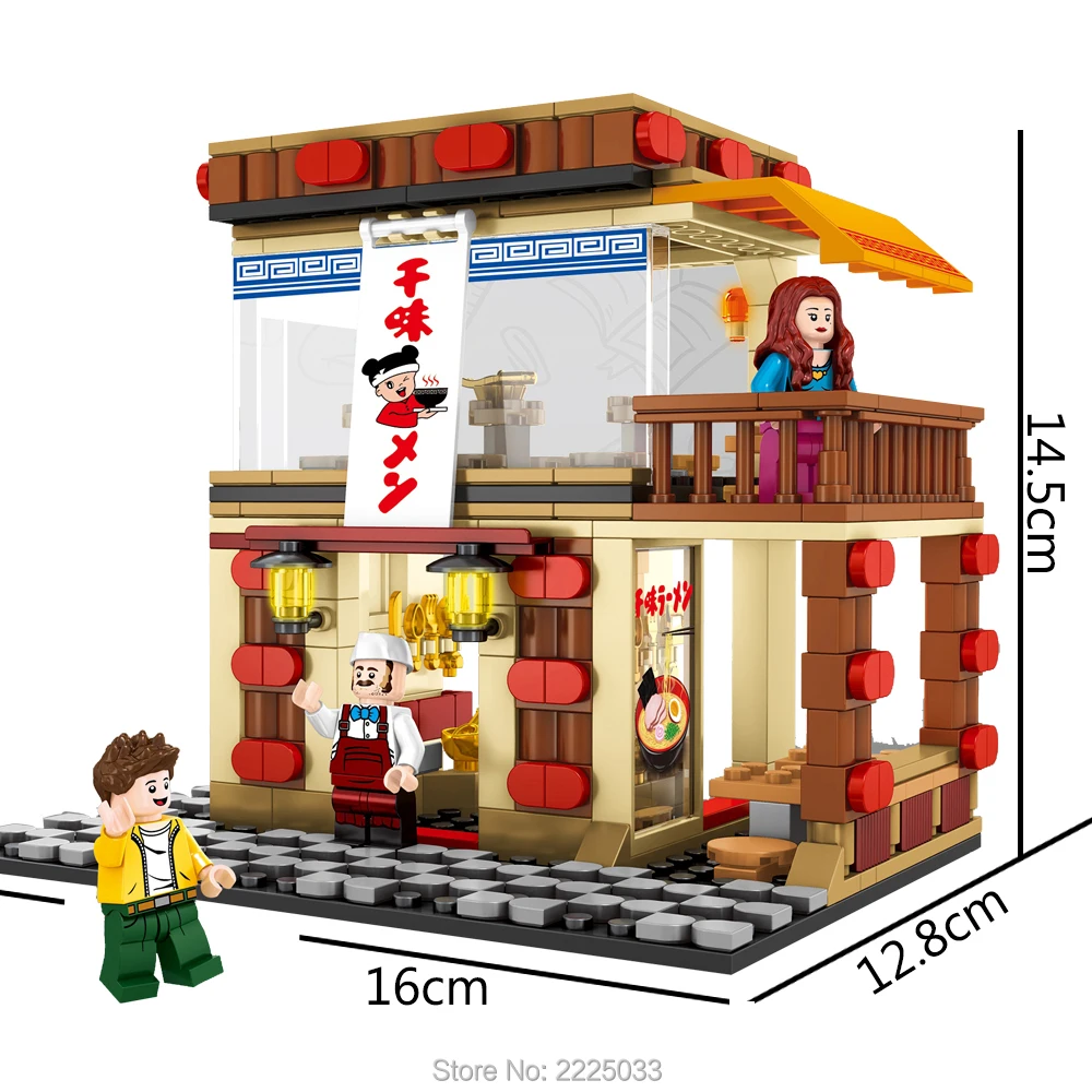 compatible Legoinglyes City building blocks Street View Chinese Noodle Restaurant architecture bricks toys for children gifts
compatible Legoinglyes City building blocks Street View Chinese Noodle Restaurant architecture bricks toys for children gifts