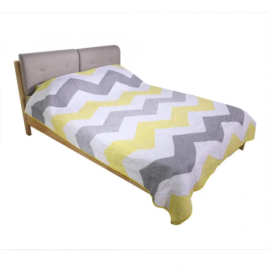 3 100%Cotton Bedspread Bedsheet Set Air Conditioning Blanket Yellow Wavy Style New Style
3 100%Cotton Bedspread Bedsheet Set Air Conditioning Blanket Yellow Wavy Style New Style