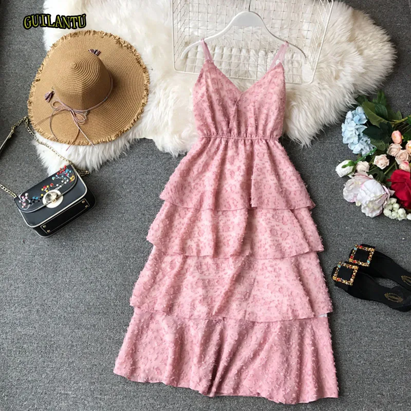 Summer Women Long Dress Solid V-neck Backless Cascading Ruffle Midi Dress Elegant Sexy Evening party Dresses Casual Vestidos
Summer Women Long Dress Solid V-neck Backless Cascading Ruffle Midi Dress Elegant Sexy Evening party Dresses Casual Vestidos