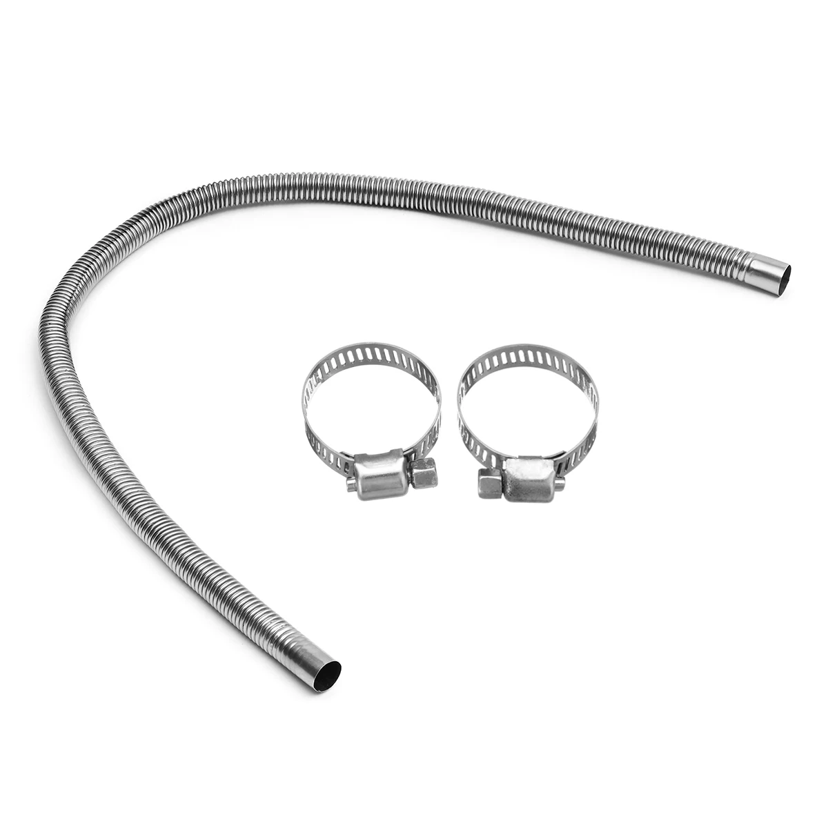 NEW-120Cm Stainless Steel Exhaust Clamps Bracket Gas Vent Hose Portable Pipe Silence For Air Diesels Car Heater Kit
NEW-120Cm Stainless Steel Exhaust Clamps Bracket Gas Vent Hose Portable Pipe Silence For Air Diesels Car Heater Kit