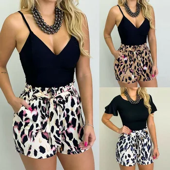 2019 Brand New Style Hot Sale Women‘s Ladies Summer High Waist Casual Beach Leopard Hot Shorts Trousers
2019 Brand New Style Hot Sale Women‘s Ladies Summer High Waist Casual Beach Leopard Hot Shorts Trousers