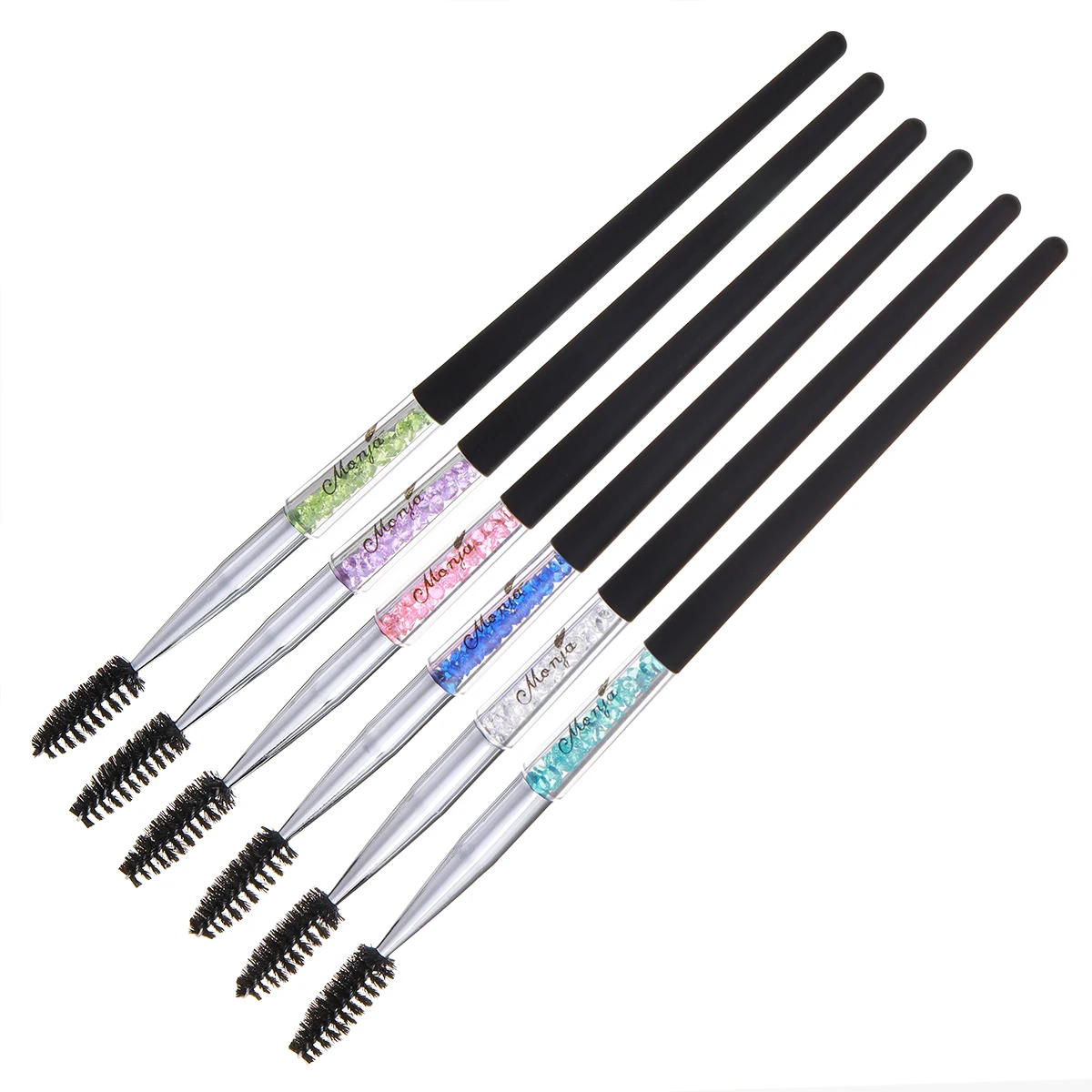Rhinestone Eyelash Eyebrow Brush Mascara Spiral Wands Applicator Spooler Eyelash Extension Brushes Eyebrow Cosmetic Makeup Tool
Rhinestone Eyelash Eyebrow Brush Mascara Spiral Wands Applicator Spooler Eyelash Extension Brushes Eyebrow Cosmetic Makeup Tool