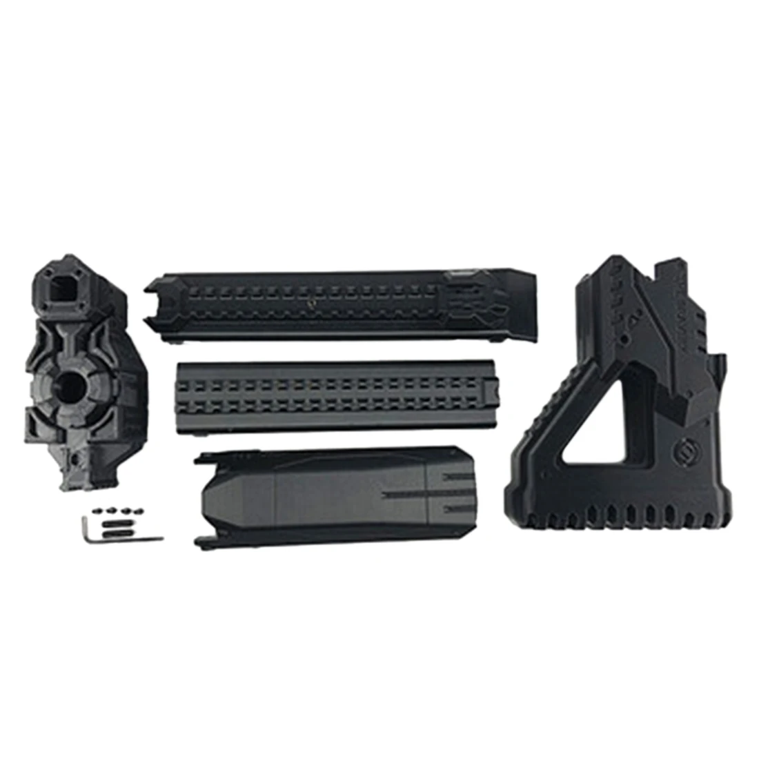 ML A Type Barrel with Stock Kits for Nerf Zombie Strike ZED Squad Longshot CS-12 Blaster - Black
ML A Type Barrel with Stock Kits for Nerf Zombie Strike ZED Squad Longshot CS-12 Blaster - Black