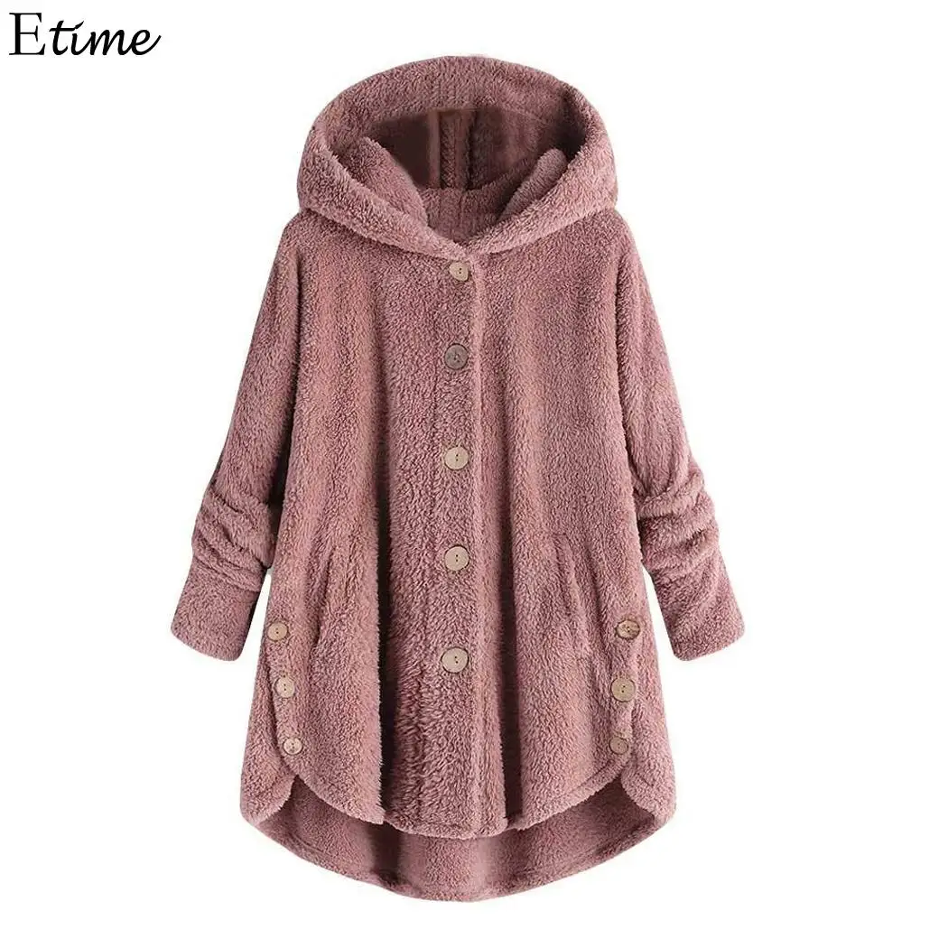 Fall Fashion Hooded Winter Women Coat Cardigan Casual Winter Warm Fashion Coat Loose Plush 2018 Oversized Women Woolen
Fall Fashion Hooded Winter Women Coat Cardigan Casual Winter Warm Fashion Coat Loose Plush 2018 Oversized Women Woolen
