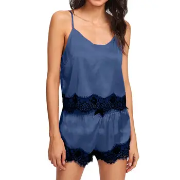 2Pcs Pajama Sets Sexy Camis Women Sain Camisole Cropped Top Shorts Nightwear Sleepwear Summer Pajama Set
2Pcs Pajama Sets Sexy Camis Women Sain Camisole Cropped Top Shorts Nightwear Sleepwear Summer Pajama Set