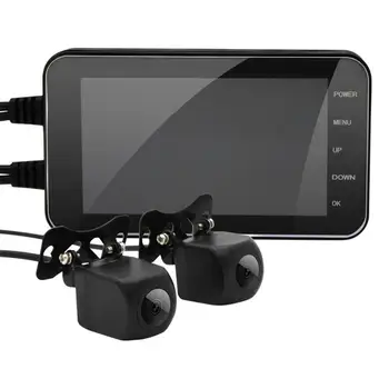 Motorcycle Electric Car Dedicated Driving Recorder Front Rear Dual Lens Wide Angle 1080P HD Wifi Wireless Driving Recorder
Motorcycle Electric Car Dedicated Driving Recorder Front Rear Dual Lens Wide Angle 1080P HD Wifi Wireless Driving Recorder