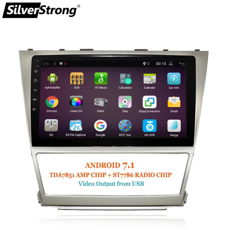 SilverStrong Android7.1 Car DVD For TOYOTA CAMRY V40 AURION v40 2007-11 auto radio with google play without DVD player
SilverStrong Android7.1 Car DVD For TOYOTA CAMRY V40 AURION v40 2007-11 auto radio with google play without DVD player