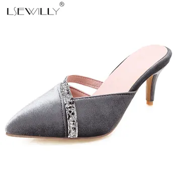 Lsewilly big size 34-43 fashion summer new shoes woman pointed toe shallow high heels shoes slingback prom shoes women 2019 E840
Lsewilly big size 34-43 fashion summer new shoes woman pointed toe shallow high heels shoes slingback prom shoes women 2019 E840
