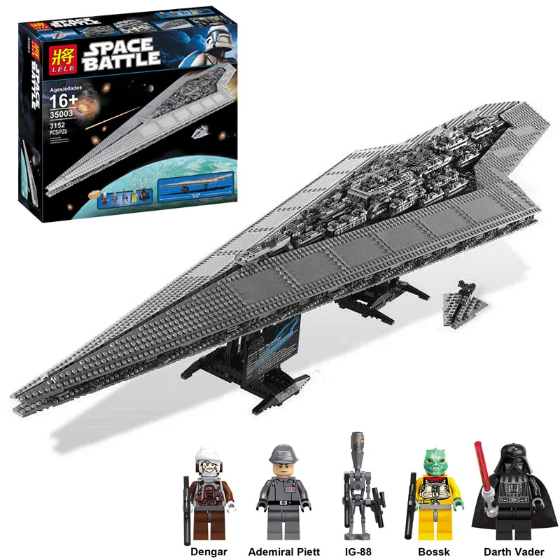 Star Set Wars Execytor Super Star Destroyer Model Building Kit Block Brick Toy Compatible legoed 10221
Star Set Wars Execytor Super Star Destroyer Model Building Kit Block Brick Toy Compatible legoed 10221