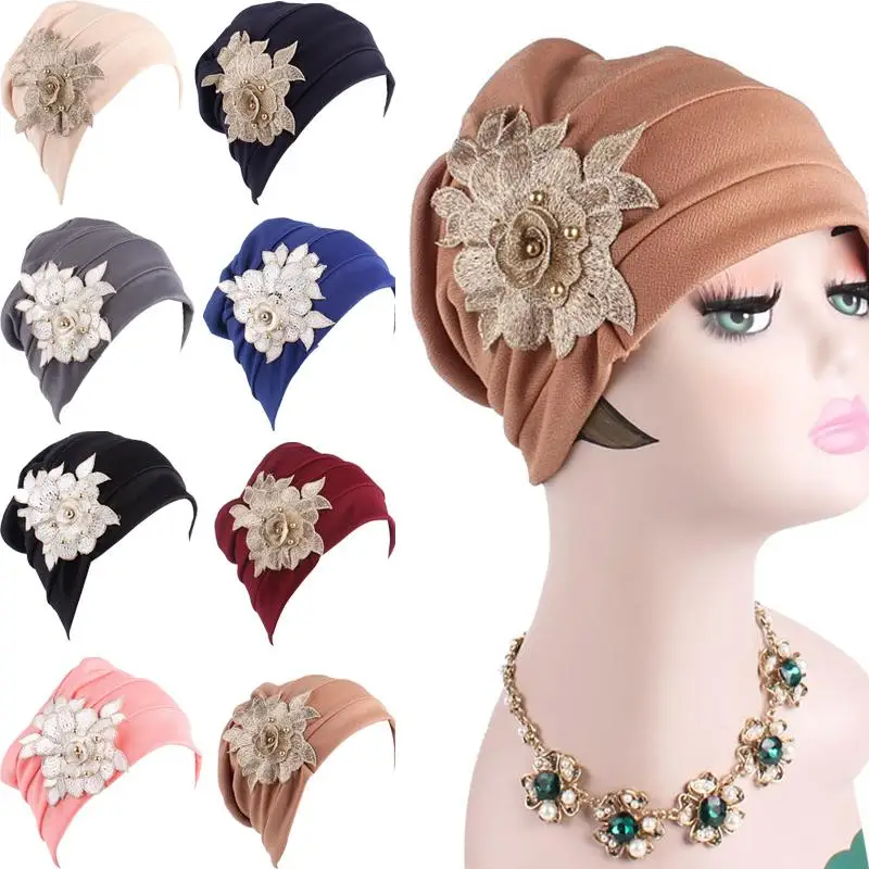 Muslim Bonnet Hats Women Headscarf Appliques Turban Hat Chemo Scarf Cap Indian Wrap Arab Caps Islamic Ramadan Beanies Skullies
Muslim Bonnet Hats Women Headscarf Appliques Turban Hat Chemo Scarf Cap Indian Wrap Arab Caps Islamic Ramadan Beanies Skullies