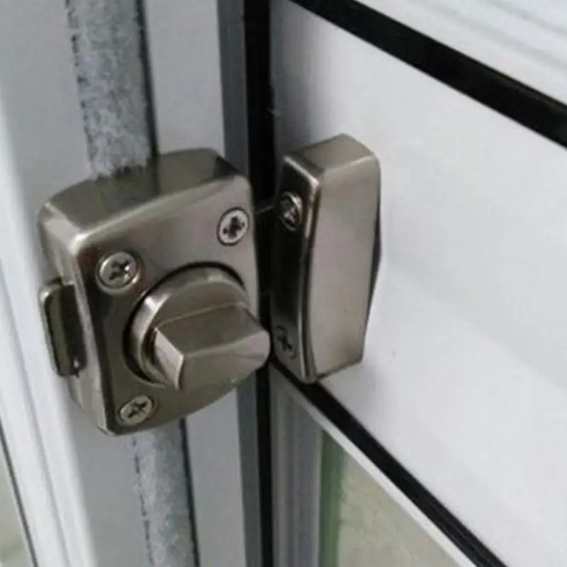 Universal Door Latch Gate Latch Security Sliding Door Lock Door Bolt Stainless Steel Latch
Universal Door Latch Gate Latch Security Sliding Door Lock Door Bolt Stainless Steel Latch
