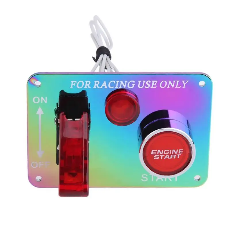 Colorful Race Car Ignition Accessory Engine Start Push Button Switch Panel
Colorful Race Car Ignition Accessory Engine Start Push Button Switch Panel