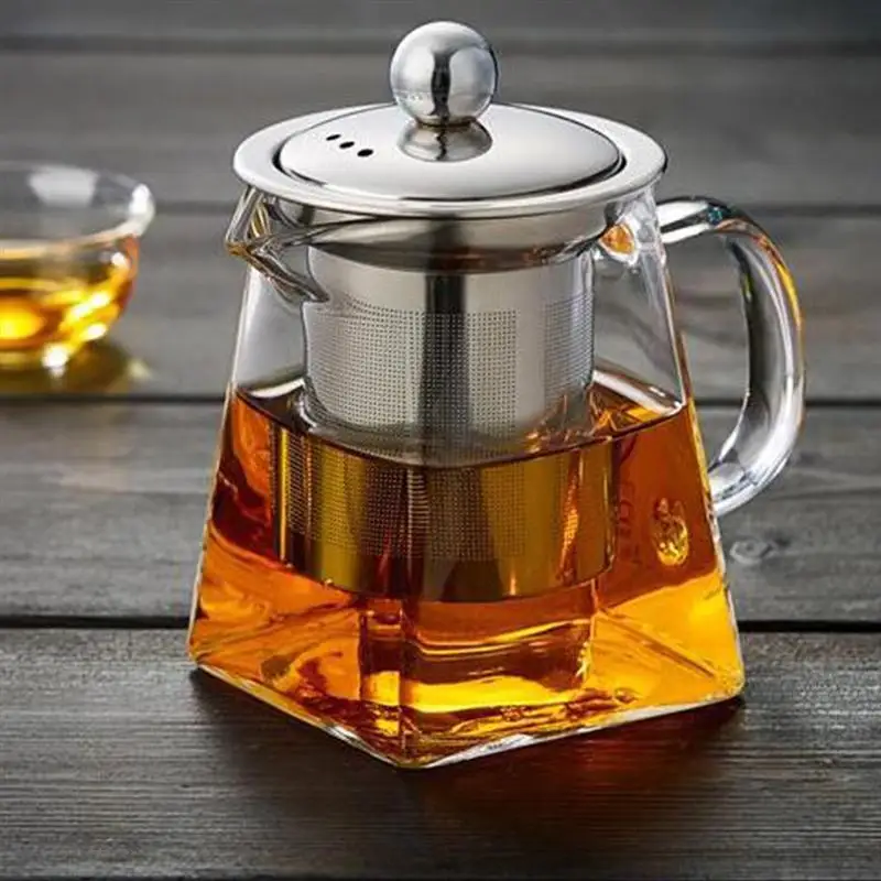 Stainless Steel Infuser Strainer Heat Resistant Glass Tea Pot Tea Cup for Loose Leaf Tea
Stainless Steel Infuser Strainer Heat Resistant Glass Tea Pot Tea Cup for Loose Leaf Tea