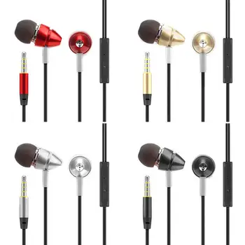 Earphone Wired In Ear Controlled With Microphone For Android Phone Universal EarPhones Metal Shell Intelligent Noise Reduction
Earphone Wired In Ear Controlled With Microphone For Android Phone Universal EarPhones Metal Shell Intelligent Noise Reduction