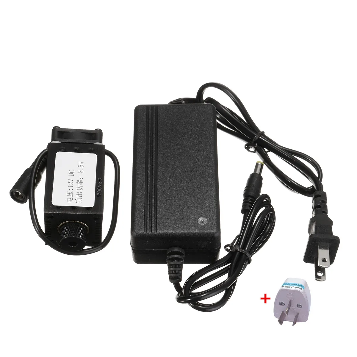 445nm 2.5W 2500mW Blue Laser Module With Heat Sink For DIY Laser Engraver Machine + Fan Cooling +Power Charger
445nm 2.5W 2500mW Blue Laser Module With Heat Sink For DIY Laser Engraver Machine + Fan Cooling +Power Charger