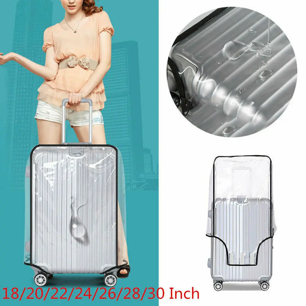 Waterproof PVC Luggage Cover Suitcase Protector Anti Scratch Translucent Bag Travel Luggage Suitcase Cover 4 Size 20-30 Inch
Waterproof PVC Luggage Cover Suitcase Protector Anti Scratch Translucent Bag Travel Luggage Suitcase Cover 4 Size 20-30 Inch