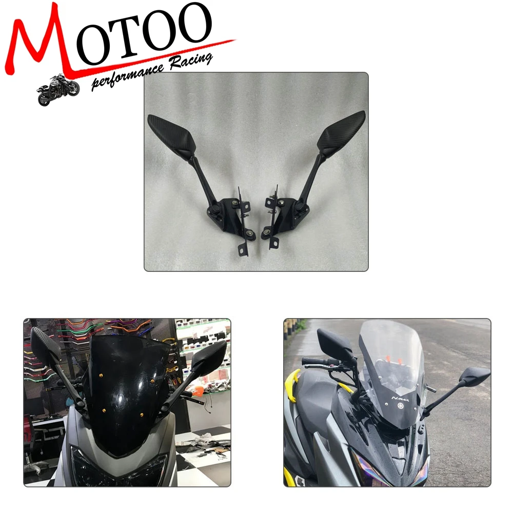 Motorcycle Rearview Mirror Bracket windshield Mirrors Screws Adapter Fixed Stent Holder For Yamaha NMAX155 125 150 15-19
Motorcycle Rearview Mirror Bracket windshield Mirrors Screws Adapter Fixed Stent Holder For Yamaha NMAX155 125 150 15-19