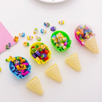 1PC Cute Ice Cream Rubber Erasers Kawaii Fruit Pencil Erasers Creative Erasers For Kids Gift School Office Supplies Stationery
1PC Cute Ice Cream Rubber Erasers Kawaii Fruit Pencil Erasers Creative Erasers For Kids Gift School Office Supplies Stationery