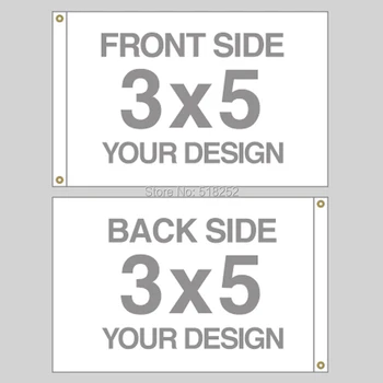 Custom Double Sided 3 Layers 3x5 FT Flag Flying Banner Printing Any Size 100D Polyester with Copper Grommets
Custom Double Sided 3 Layers 3x5 FT Flag Flying Banner Printing Any Size 100D Polyester with Copper Grommets