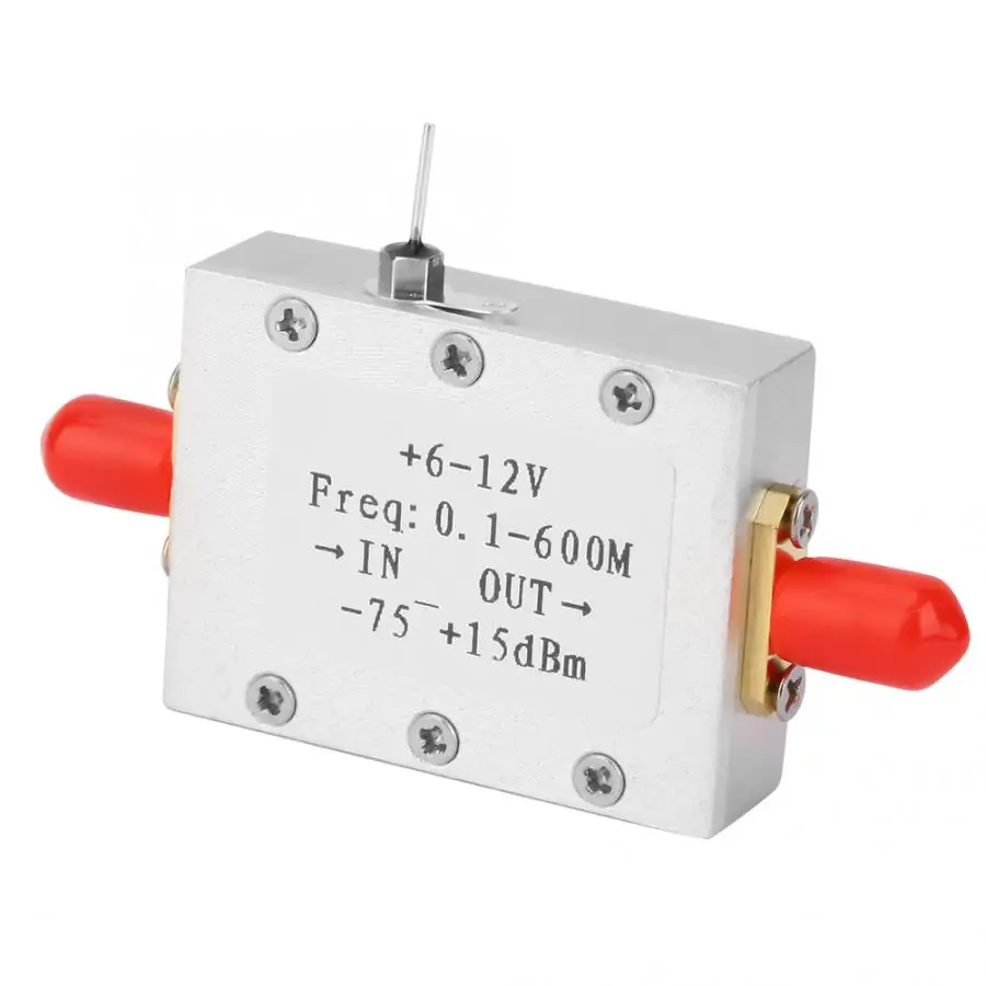 High Quality AD8307 RF Power Meter Logarithmic Testing Detector 0.1-600M -75~+15dBm Module with Case
High Quality AD8307 RF Power Meter Logarithmic Testing Detector 0.1-600M -75~+15dBm Module with Case