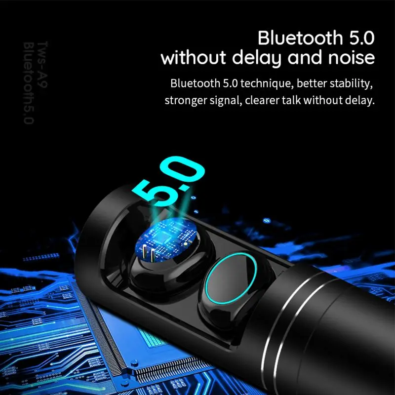 CLAITE A9 Lossless HiFi Bluetooth 5.0 Earphone IPX7 Waterproof Metal Earbuds Earphone Wireless Earphone for Iphone for Huawei 
CLAITE A9 Lossless HiFi Bluetooth 5.0 Earphone IPX7 Waterproof Metal Earbuds Earphone Wireless Earphone for Iphone for Huawei