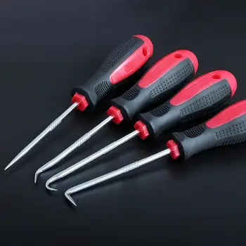 Four-piece Set Oil Seal Rubber Ring Non-slip Handle Mini Hook And Pick Set Car Auto Repair Maintenance Hardware Tools
Four-piece Set Oil Seal Rubber Ring Non-slip Handle Mini Hook And Pick Set Car Auto Repair Maintenance Hardware Tools