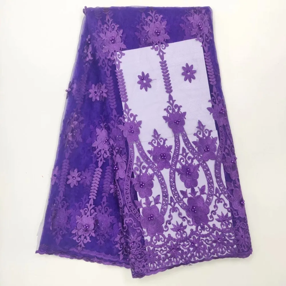Hot Selling African Lace Fabric purple embroidered beaded High Quality African Guipure Cord Soluble Lace Fabric 5 yards
Hot Selling African Lace Fabric purple embroidered beaded High Quality African Guipure Cord Soluble Lace Fabric 5 yards