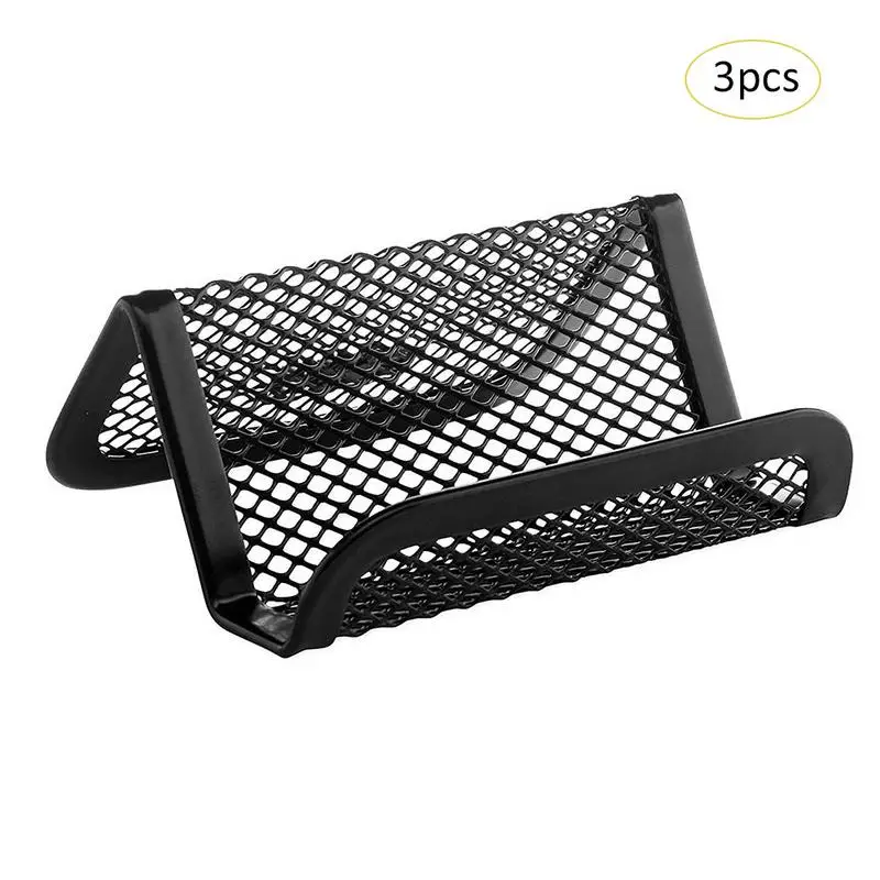 Table Storage Products 3PCS Business Card Display Business Card Holders Mesh Collection Organizer For Name Card Desk Office
Table Storage Products 3PCS Business Card Display Business Card Holders Mesh Collection Organizer For Name Card Desk Office
