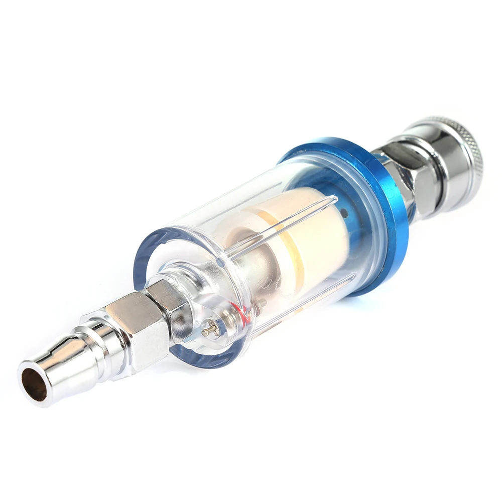 Mini Air Filter Oil Water Separator With Male And Female Adapter for Spray Gun DIY Compressor Tool Parts | Инструменты