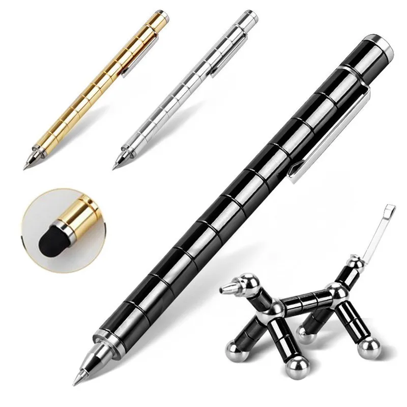 Creative Modular Polar Pen Magnetic Magnets Ball Touch Pen With 12 Steel Balls Gift Hot
Creative Modular Polar Pen Magnetic Magnets Ball Touch Pen With 12 Steel Balls Gift Hot
