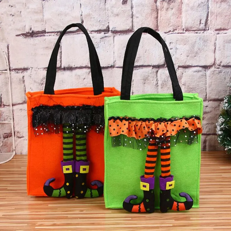 2019 Halloween Tricky or Treat Candy Gift Bag Kids Children Elf Candy Bags Christmas Hallowmas Party Favor Supplies
2019 Halloween Tricky or Treat Candy Gift Bag Kids Children Elf Candy Bags Christmas Hallowmas Party Favor Supplies
