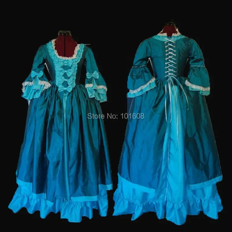 Tailored!Royal Blue Court Rococo Colonial Duchess Princess Civil war 18th Rococo Marie Antoinette DRESS Victorian dresses HL-399
Tailored!Royal Blue Court Rococo Colonial Duchess Princess Civil war 18th Rococo Marie Antoinette DRESS Victorian dresses HL-399