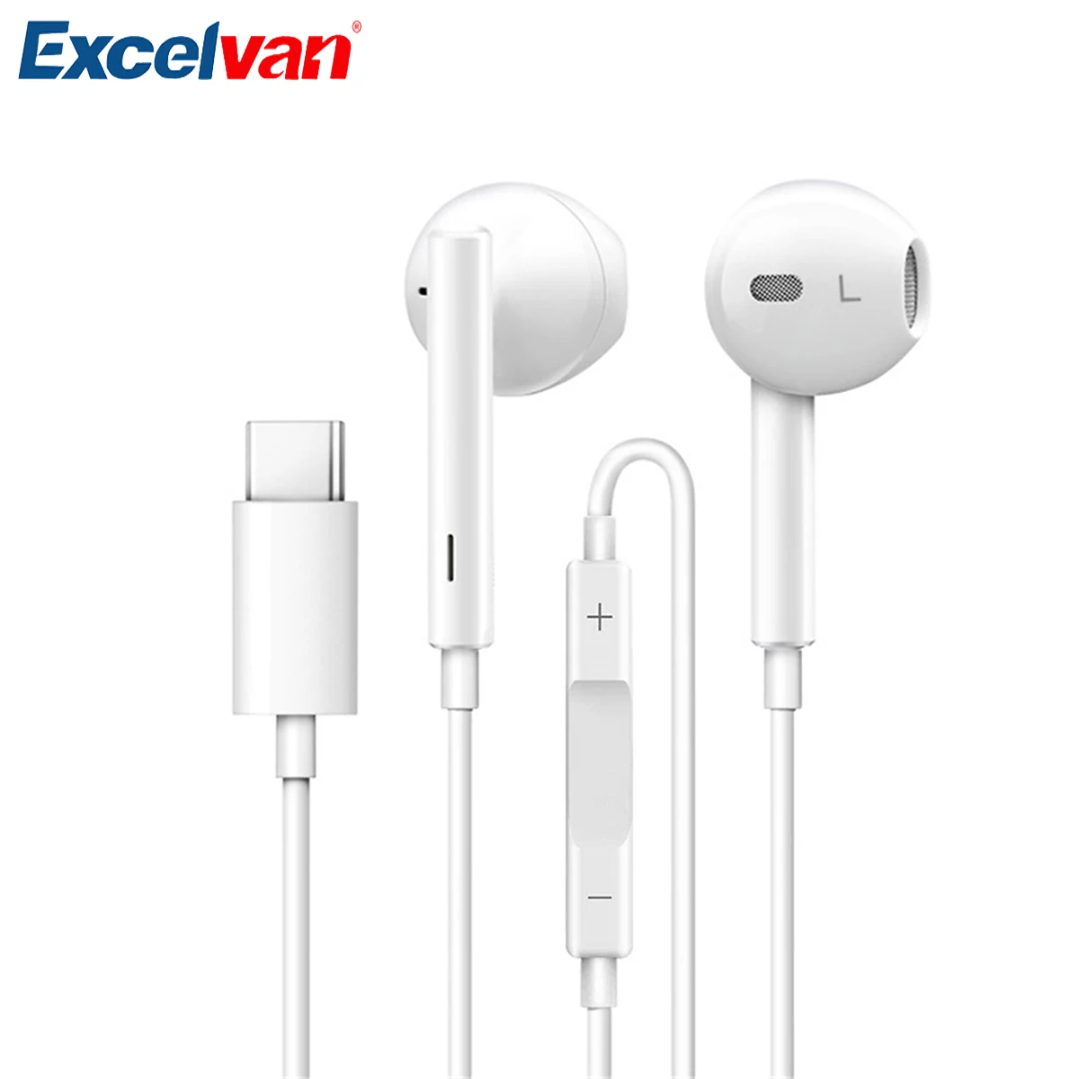Excelvan Type-C In-Ear Earphones With Microphone Wired USB Plug Sport Music Headset for Huawei Mate 20 / P20 Pro / Mate 10 Pro
Excelvan Type-C In-Ear Earphones With Microphone Wired USB Plug Sport Music Headset for Huawei Mate 20 / P20 Pro / Mate 10 Pro