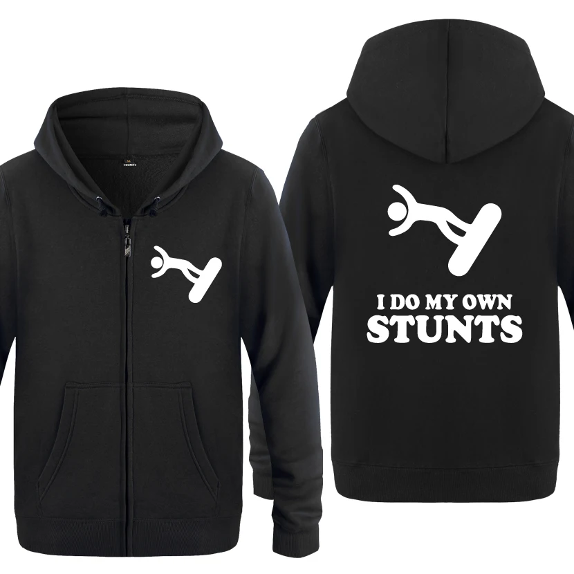 I Do My Own Stunts - Stuntman Falling Off Snowboard Sweatshirts Men 2018 Mens Zipper Hooded Fleece Hoodies Cardigans
I Do My Own Stunts - Stuntman Falling Off Snowboard Sweatshirts Men 2018 Mens Zipper Hooded Fleece Hoodies Cardigans