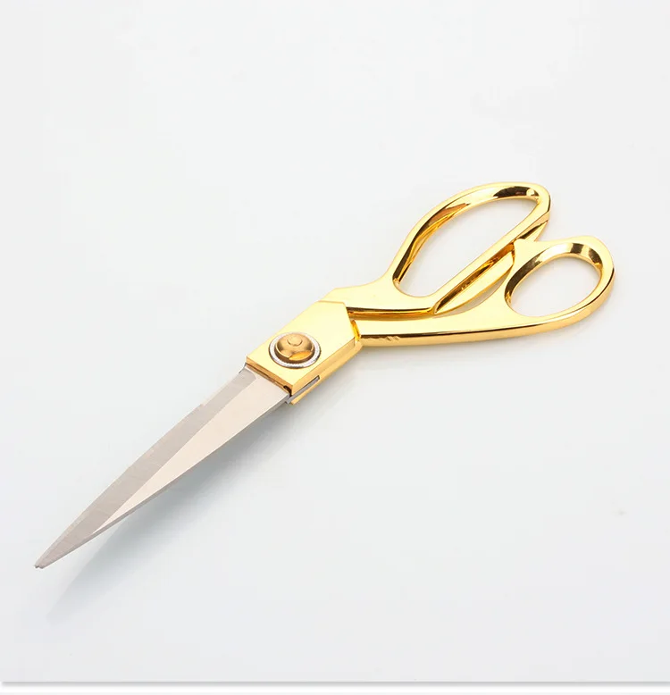 10.5'' Gold Sewing Cut Leather denim Cutter Craft Fabric Dressmaking Scissor Upholstery Tool Textile Tailor Shear Pinking
10.5'' Gold Sewing Cut Leather denim Cutter Craft Fabric Dressmaking Scissor Upholstery Tool Textile Tailor Shear Pinking