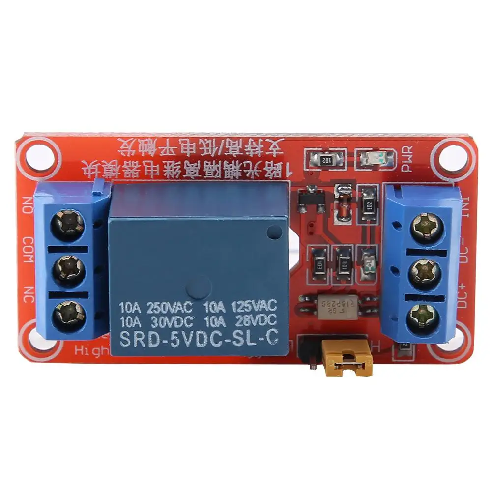 1 Channel Optocoupler Relay Module Board High & Low Trigger 5V/12V/24V Bistable And Latching With High Quality
1 Channel Optocoupler Relay Module Board High & Low Trigger 5V/12V/24V Bistable And Latching With High Quality