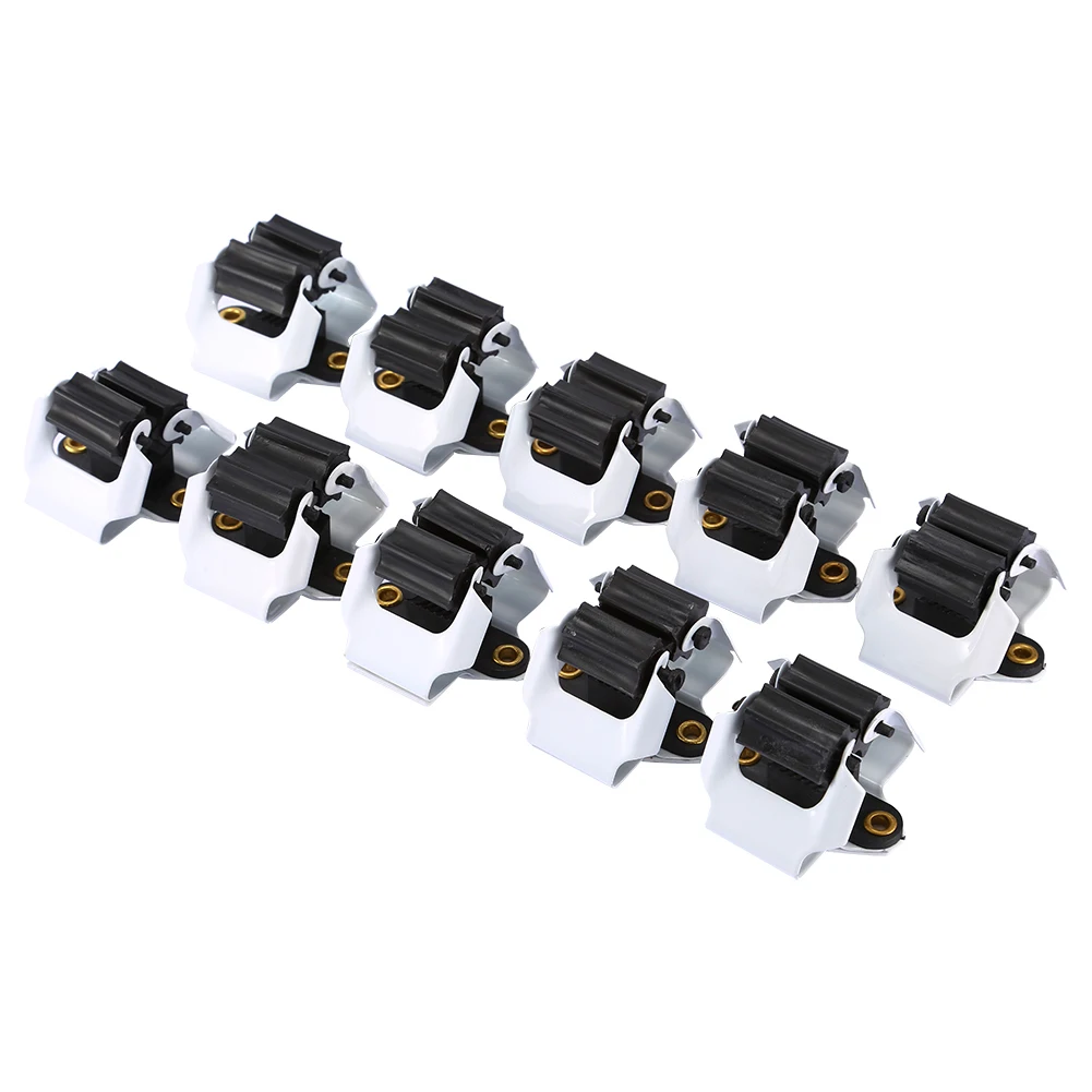 10pcs Broom Hanger Kitchen Mop Broom Holder Wall Mounted Organizer Brush Storage Hanger Tool Wall Mounted Storage Rack
10pcs Broom Hanger Kitchen Mop Broom Holder Wall Mounted Organizer Brush Storage Hanger Tool Wall Mounted Storage Rack