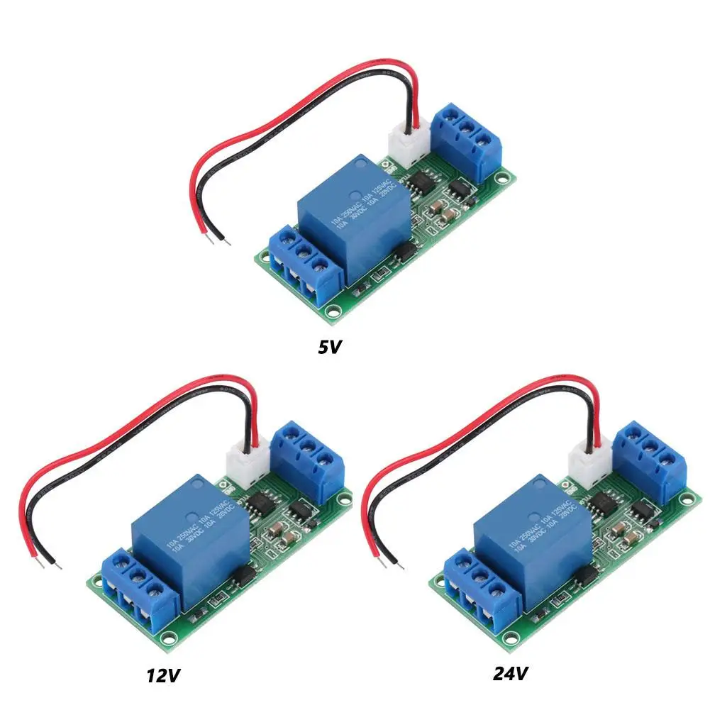 5/12 V/ 24V Self Lock Switch High Level Trigger Relay Module One Button Start Stop Self Locking Automatic Circuit breaker Module
5/12 V/ 24V Self Lock Switch High Level Trigger Relay Module One Button Start Stop Self Locking Automatic Circuit breaker Module