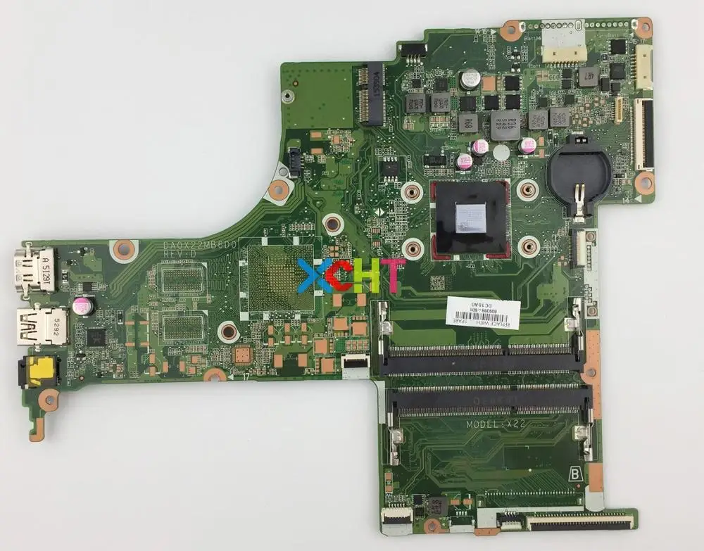 809398-601 809398-501 809398-001 w A6-6310 CPU DA0X22MB6D0 для HP Pavilion Notebook 17-G Series 17Z-G000 протестированная материнская плата для ПК
809398-601 809398-501 809398-001 w A6-6310 CPU DA0X22MB6D0 для HP Pavilion Notebook 17-G Series 17Z-G000 протестированная материнская плата для ПК