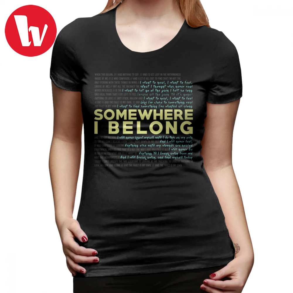 Linkin Park T-Shirt Somewhere I Belong Linkin Park T Shirt O Neck Casual Women tshirt Silver Trendy 100 Cotton Ladies Tee Shirt
Linkin Park T-Shirt Somewhere I Belong Linkin Park T Shirt O Neck Casual Women tshirt Silver Trendy 100 Cotton Ladies Tee Shirt