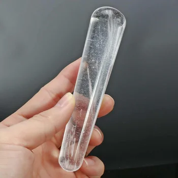 Natural Quartz Crystal Healing Massage Wand Stone Clear Reiki Stick Manual Massager Body Facial Skin Care Tool
Natural Quartz Crystal Healing Massage Wand Stone Clear Reiki Stick Manual Massager Body Facial Skin Care Tool