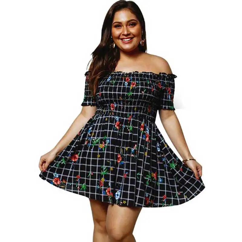 Summer A-line Sexy Backless Dress Women Big Size Fat Party Dress Female Plus Size Short Mini Dresses Women Off Shoulder 4XL
Summer A-line Sexy Backless Dress Women Big Size Fat Party Dress Female Plus Size Short Mini Dresses Women Off Shoulder 4XL