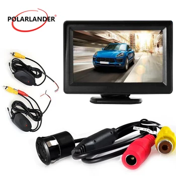 wireless 2 video input 4.3 Inch TFT LCD Car Monitor display with CCD Rearview revesing Camera parking assistance system
wireless 2 video input 4.3 Inch TFT LCD Car Monitor display with CCD Rearview revesing Camera parking assistance system