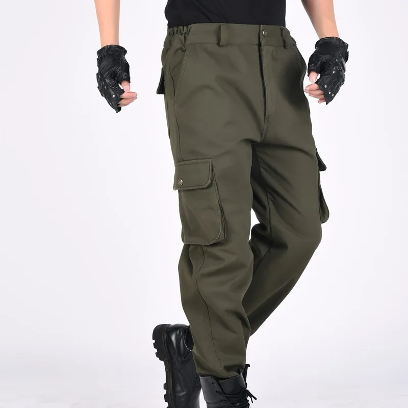 Plus Velvet Thicken Warm Multi-pocket Overalls Men Winter Outdoor Hunting Hiking Wearproof Army Training Tactical Cargo Pants
Plus Velvet Thicken Warm Multi-pocket Overalls Men Winter Outdoor Hunting Hiking Wearproof Army Training Tactical Cargo Pants