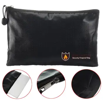 Fireproof Document Bag Protection File Passport Pouch Waterproof Briefcase Portable Office School Filing Accessories 3 Sizes
Fireproof Document Bag Protection File Passport Pouch Waterproof Briefcase Portable Office School Filing Accessories 3 Sizes
