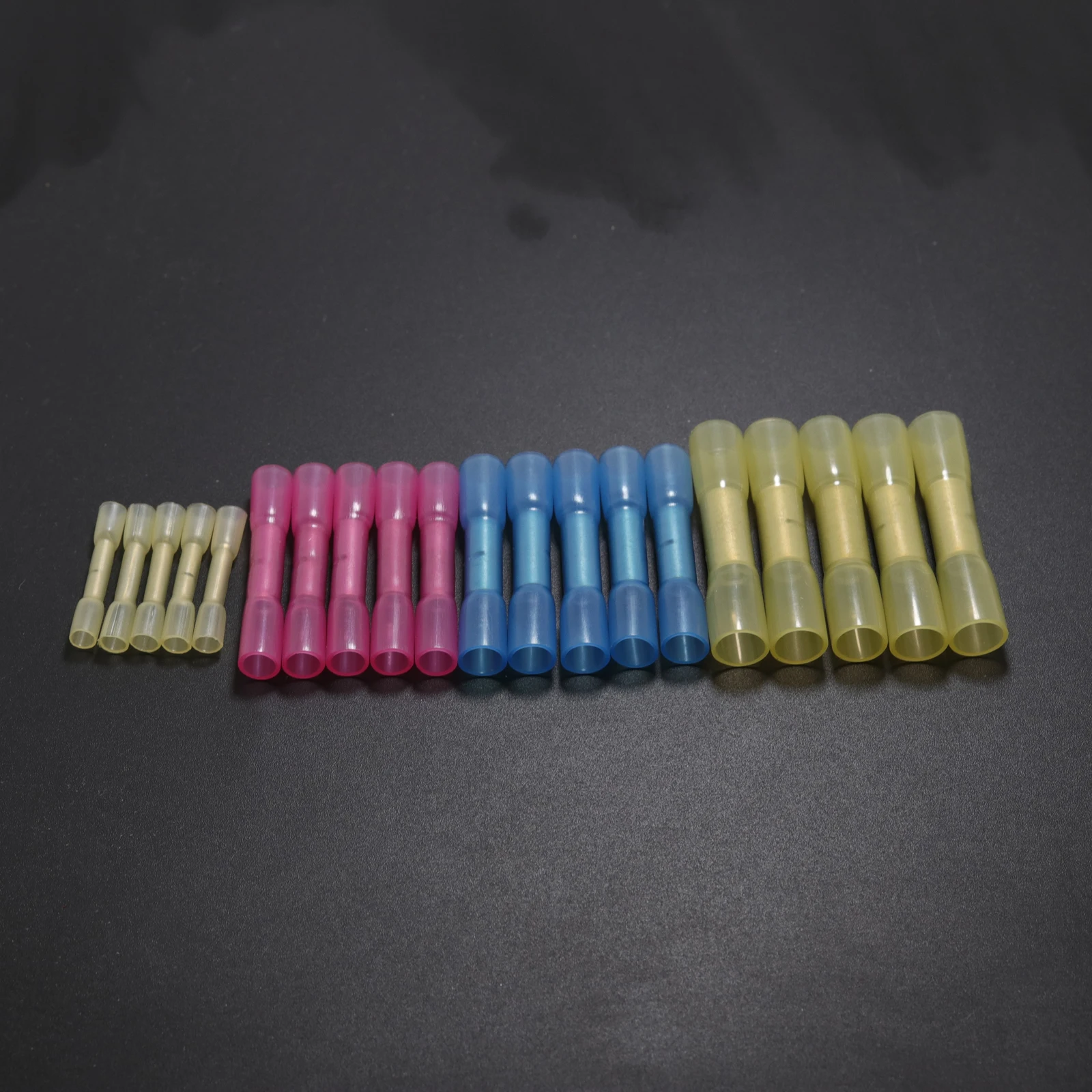 100pcs BHT0.5 BHT1.25 BHT2 BHT5.5 Insulated Heat Shrink Butt Wire Electrical Crimp Terminal Connector BHT BHT-1.25 BHT-2 BHT-5.5
100pcs BHT0.5 BHT1.25 BHT2 BHT5.5 Insulated Heat Shrink Butt Wire Electrical Crimp Terminal Connector BHT BHT-1.25 BHT-2 BHT-5.5