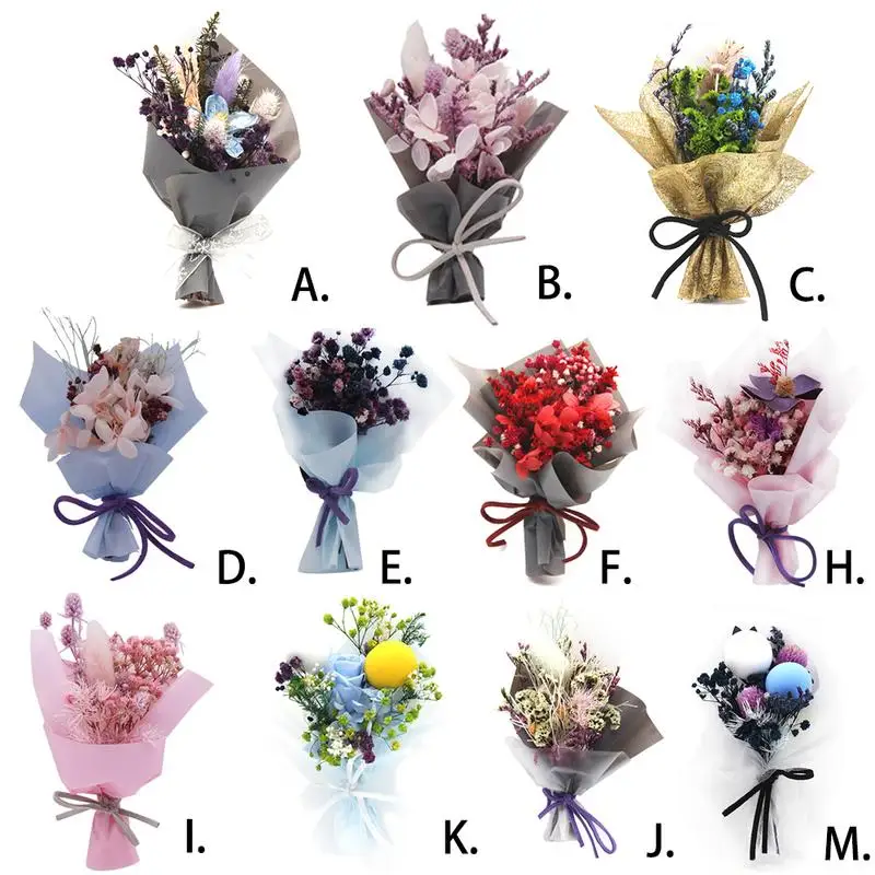 Everlasting Flower Dried Flower Mini Bouquet Small Gift Exquisite Compact And Easy To Carry Home Decoration Accessories Surprise
Everlasting Flower Dried Flower Mini Bouquet Small Gift Exquisite Compact And Easy To Carry Home Decoration Accessories Surprise