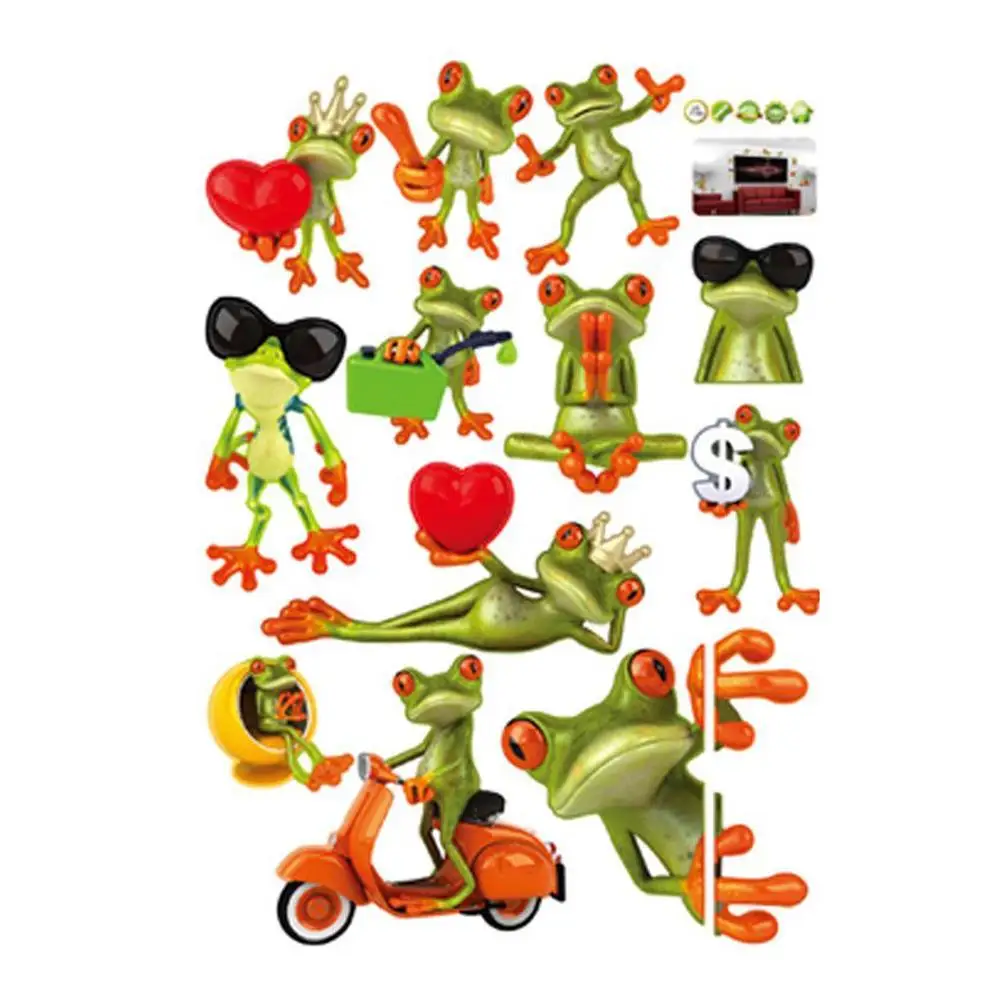 Hot sale-Cartoon Funny Humorous Frog Big Eye Removable Wall Stickers DIY Kid's Child Room Decor Decal 70* 50cm
Hot sale-Cartoon Funny Humorous Frog Big Eye Removable Wall Stickers DIY Kid's Child Room Decor Decal 70* 50cm